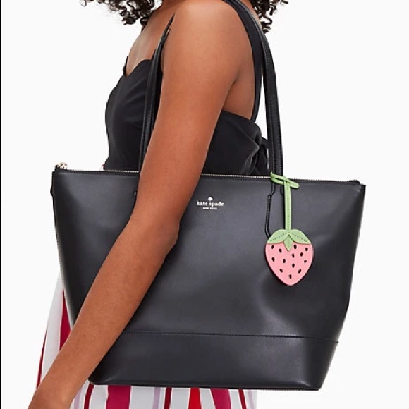 SOLD! NWT 2PCS Kate Spade Tote & Wallet Black - Picture 5 of 17